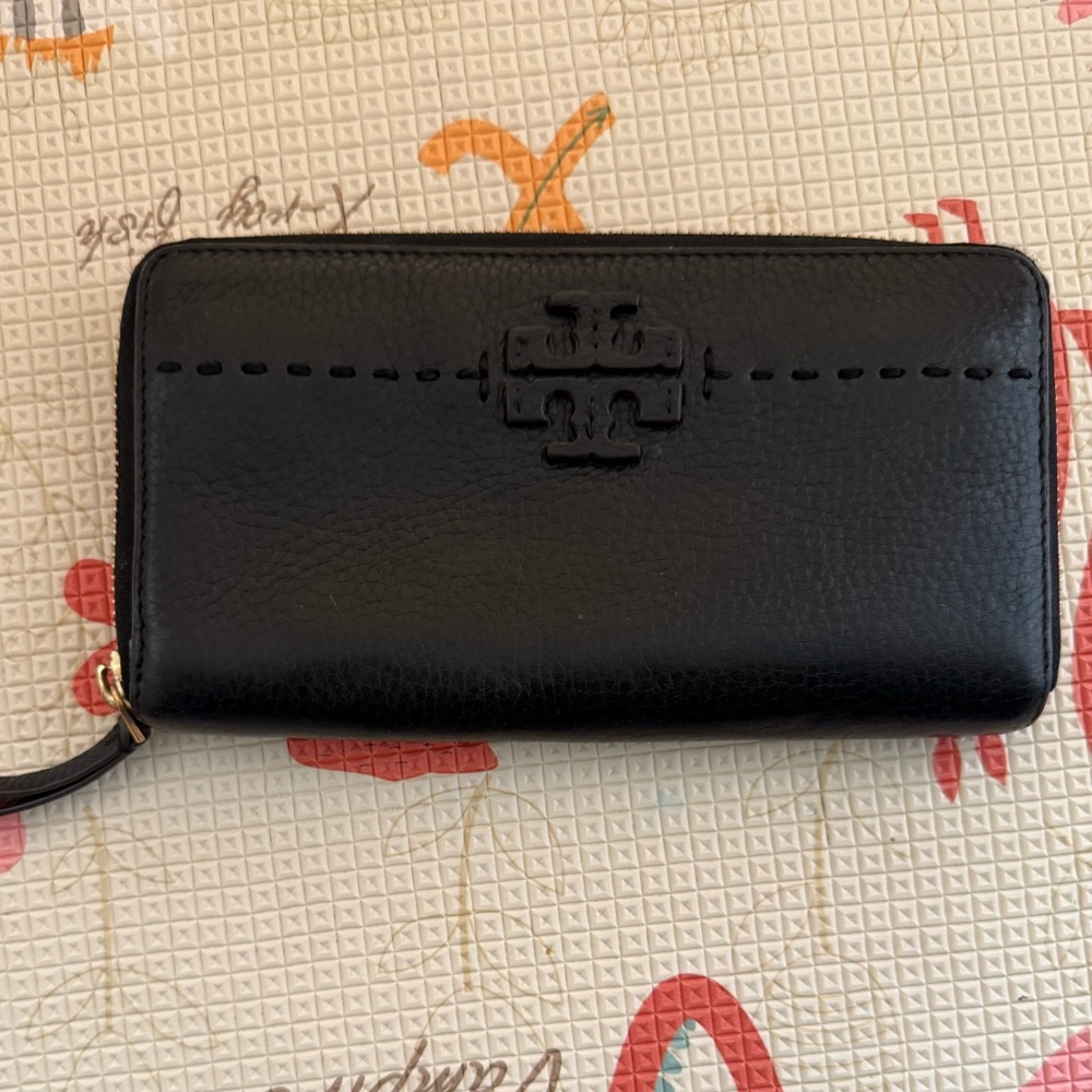 Tory Burch McGraw Zip Continental Wallet